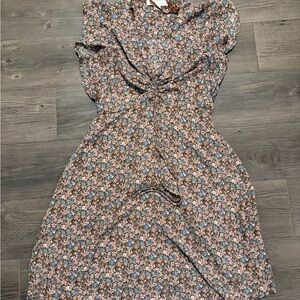 Monteau Floral Print Women's Dress